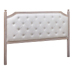 Изголовье кровати бежевое с мягкой обивкой из льна Emma Headboard варинант исполнения - 1 | Loft Concept в Красноярске