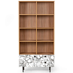 Широкий стеллаж с принтом Elise Rack варинант исполнения - 19 | Loft Concept в Красноярске