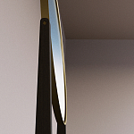 Туалетный Стол с зеркалом Primo Темный орех варинант исполнения - 6 | Loft Concept в Красноярске