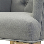Кресло Mason Classical Armchair grey flax варинант исполнения - 4 | Loft Concept в Красноярске