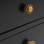 Прикроватная тумба Вlues Black варинант исполнения - 3 | Loft Concept в Красноярске