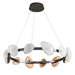 Люстра подвесная круглая с овальными плафонами Iona chandelier варинант исполнения - 5 | Loft Concept в Красноярске