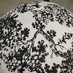 Стул обеденный деревянный с цветочной обивкой Foshan Chair варинант исполнения - 3 | Loft Concept в Красноярске