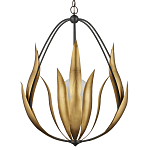 Люстра грушевидной формы с волнистыми листьями Foliage of Leaf Forms варинант исполнения - 3 | Loft Concept в Красноярске