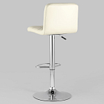 Барный стул с сиденьем молочного цвета Honory варинант исполнения - 5 | Loft Concept в Красноярске