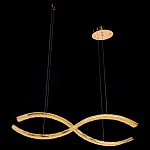 Люстра волнистой формы с фактурным хрустальным плафоном Light Delight варинант исполнения - 3 | Loft Concept в Красноярске