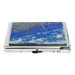 Портсигар с газовой зажигалкой из натурального камня Лазурит Stone Cigarettes Cases варинант исполнения - 5 | Loft Concept в Красноярске