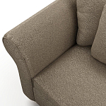 Мебельная ткань Шенилл коричневый цвет 138 см T4-21 варинант исполнения - 5 | Loft Concept в Красноярске