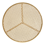 Столик приставной золотистый с орнаментом на столешнице Tanzania варинант исполнения - 2 | Loft Concept в Красноярске