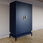 Платяной шкаф Elsa Dreams Blue с 2-мя фасадами варинант исполнения - 1 | Loft Concept в Красноярске