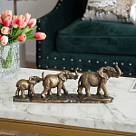 Композиция в виде семьи слонов Elephants Figurine варинант исполнения - 1 | Loft Concept в Красноярске