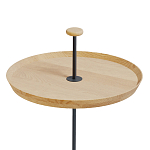 Pin журнальный столик из натурального дуба и бетона варинант исполнения - 1 | Loft Concept в Красноярске