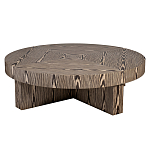 Столик журнальный круглый с полосатым узором Zebroids варинант исполнения - 6 | Loft Concept в Красноярске