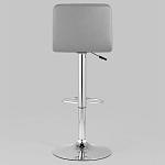 Барный стул с сиденьем серого цвета Honory варинант исполнения - 4 | Loft Concept в Красноярске