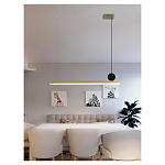 Люстра линейная светодиодная в минималистичном стиле New Age of Light варинант исполнения - 4 | Loft Concept в Красноярске