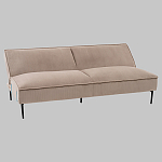 Диван современный вельветовый прямой Worcester Бежевый  варинант исполнения - 4 | Loft Concept в Красноярске