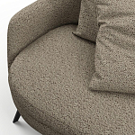 Мебельная ткань Шенилл коричневый цвет 138 см T4-28 варинант исполнения - 5 | Loft Concept в Красноярске