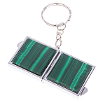 Зеркало брелок складное двухстороннее из натурального камня Малахит Stone Mirrors варинант исполнения - 5 | Loft Concept в Красноярске