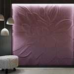 Барельеф LOTUS варинант исполнения - 3 | Loft Concept в Красноярске