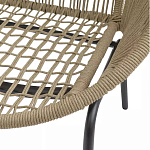 Кресло плетеное круглое Round Wicker Chair варинант исполнения - 6 | Loft Concept в Красноярске
