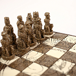 Шахматы  из  камня Cargador del Tiempo Chess Мексика ручная работа варинант исполнения - 3 | Loft Concept в Красноярске