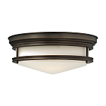 Потолочный светильник с белым матовым стеклянным плафоном в форме перевернутого конуса Hinkley варинант исполнения - 12 | Loft Concept в Красноярске