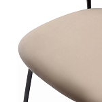 Стул Singer Chair без подлокотников светло-коричневый Велюр варинант исполнения - 5 | Loft Concept в Красноярске