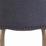 Кресло Aubrey Classical Armchair dark grey velour варинант исполнения - 4 | Loft Concept в Красноярске