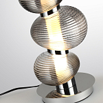 Настольная лампа с 3-мя рифлеными стеклянными шарами Marcelh Light варинант исполнения - 8 | Loft Concept в Красноярске