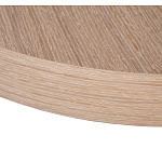 Столик журнальный круглый со светлым шпоном Light Veneer Table варинант исполнения - 4 | Loft Concept в Красноярске