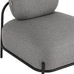 Кресло в серой рогожке  COLOR BLOCK варинант исполнения - 6 | Loft Concept в Красноярске