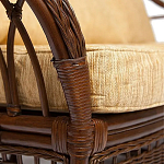 Комплект уличной мебели из ротанга Clara коричневый варинант исполнения - 5 | Loft Concept в Красноярске