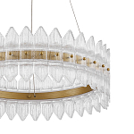 Люстра круглая с декоративными элементами в виде лепестков Round Light Flashing варинант исполнения - 6 | Loft Concept в Красноярске