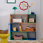 Настенное зеркало с волнистой рамой Mune Mirror Red варинант исполнения - 6 | Loft Concept в Красноярске