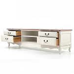 ТВ-тумба в стиле прованс из массива берёзы Interiors Romance варинант исполнения - 3 | Loft Concept в Красноярске