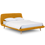 Кровать с мягким изголовьем Palmer Bed варинант исполнения - 21 | Loft Concept в Красноярске