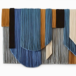 Абстрактное Панно из нитей Thread panel Abstraction II варинант исполнения - 1 | Loft Concept в Красноярске