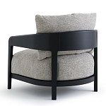 Кресло с каркасом из массива ясеня Deniaud Ash Grey Armchair варинант исполнения - 10 | Loft Concept в Красноярске