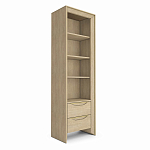  Стеллаж 2 ящика 4 открытые полки Flowchart 60 см варинант исполнения - 2 | Loft Concept в Красноярске