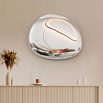 Абстрактная скульптура на стену в виде капли воды Water Outline варинант исполнения - 4 | Loft Concept в Красноярске