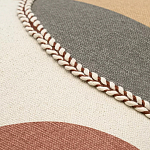 Подушка декоративная с геометрическим узором и плетенными вставками Divine Abstractions варинант исполнения - 2 | Loft Concept в Красноярске