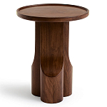 Приставной столик из массива дерева Walnut Triple варинант исполнения - 3 | Loft Concept в Красноярске