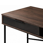 Стол рабочий в стиле лофт с ящиком и нишей для хранения Urban Style Space 2 варинант исполнения - 2 | Loft Concept в Красноярске