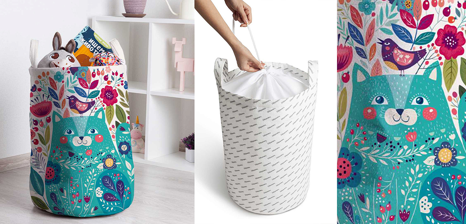 Корзина Funny Cat Basket Корзина Funny Cat Basket - Loft-Concept в Красноярске