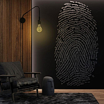 Барельеф FINGERPRINT варинант исполнения - 3 | Loft Concept в Красноярске
