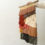 Текстильное Панно с бахромой варинант исполнения - 3 | Loft Concept в Красноярске