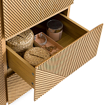 Шкаф с геометрическим рисунком на дверцах Anders Light Wood варинант исполнения - 5 | Loft Concept в Красноярске