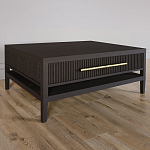 Кофейный стол Primo с двумя ящиками Темный орех варинант исполнения - 1 | Loft Concept в Красноярске