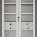 Дизайнерский шкаф витрина Elsa Dreams White с 4-мя ящиками варинант исполнения - 2 | Loft Concept в Красноярске