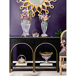 Корзиночка из прозрачного стекла с бронзовой ручкой Eden Garden варинант исполнения - 5 | Loft Concept в Красноярске